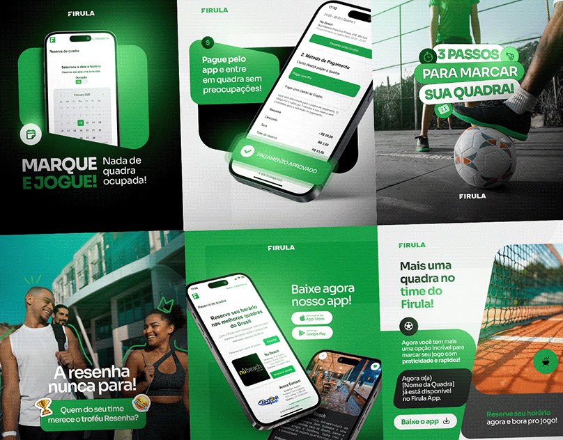Capa do projeto de social media: SaaS
