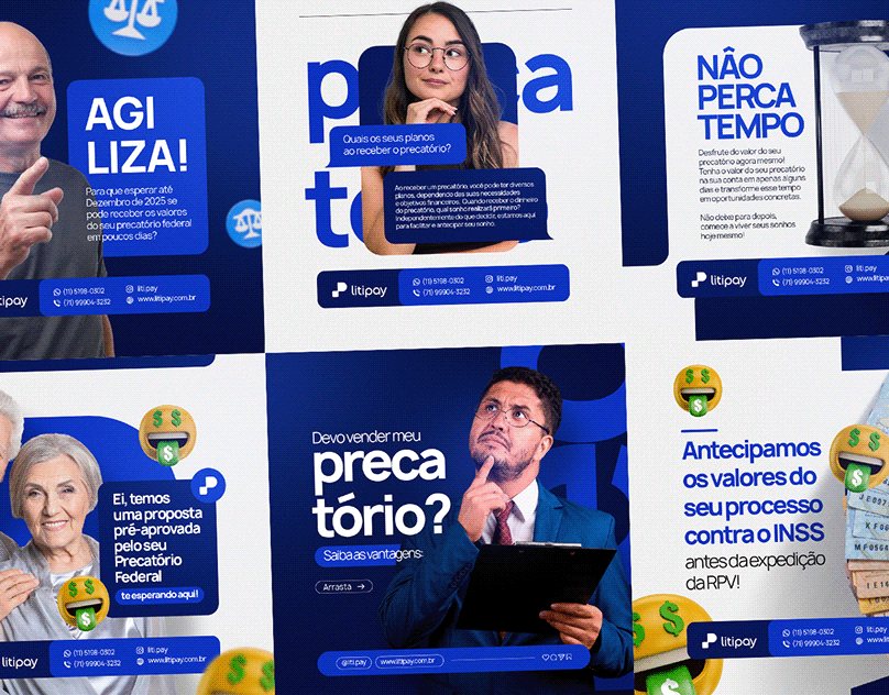 Capa do projeto de social media: Banco Digital