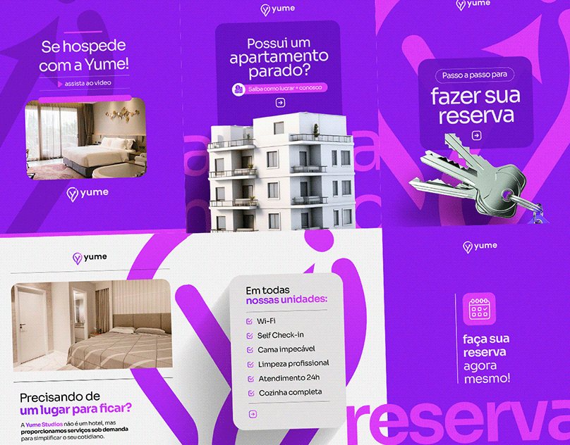Capa do projeto de social media: Imobiliária